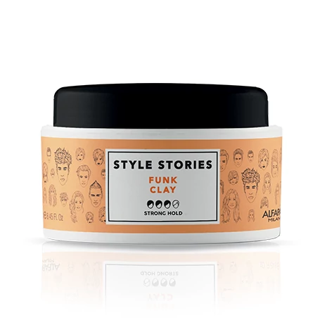 Alfaparf Style Stories Funk Clay formázó hajpaszta 100ml