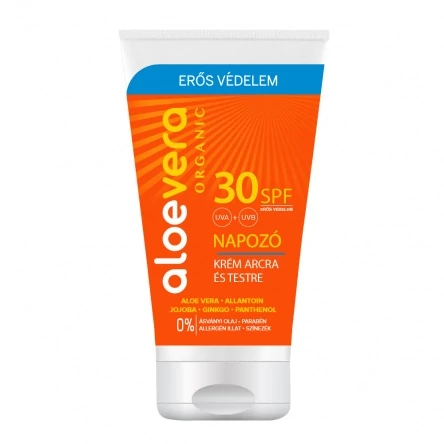 Eredeti Aloe Vera SPF30 napozó krém arcra és testre 150ml