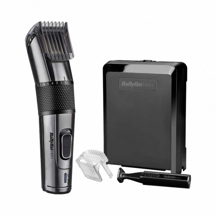 BaByliss Carbon Titanium vezeték/vezeték nélküli hajvágó ajándék trimmer