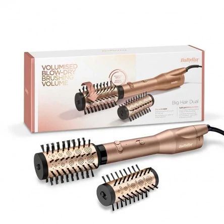 BaByliss Big Hair Dual Forgókefés hajformázó 650W ARANY