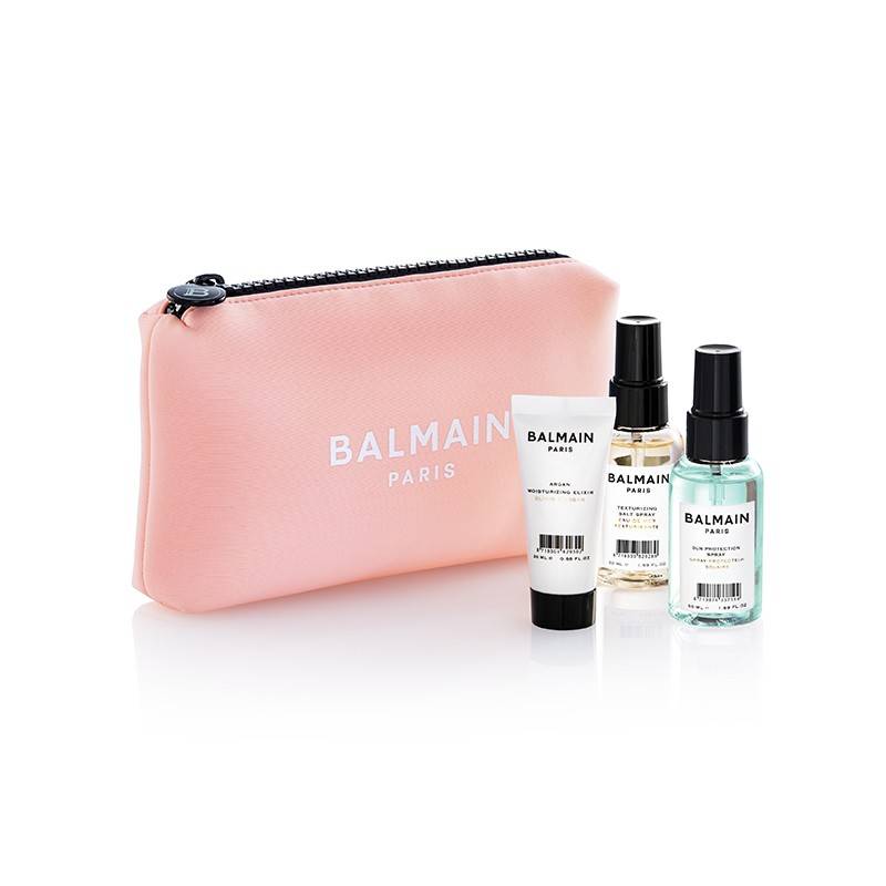 Balmain Limited Edition Cosmetic Bag Pastel Pink Hajápoló csomag