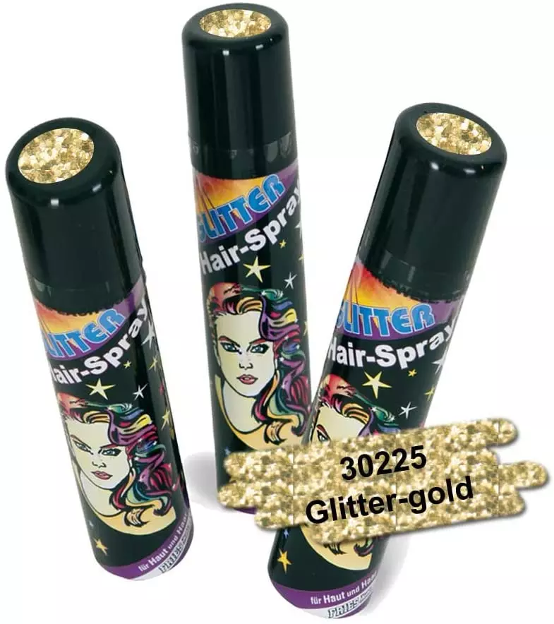 Bratt Színes Haj és Test Spray Arany
