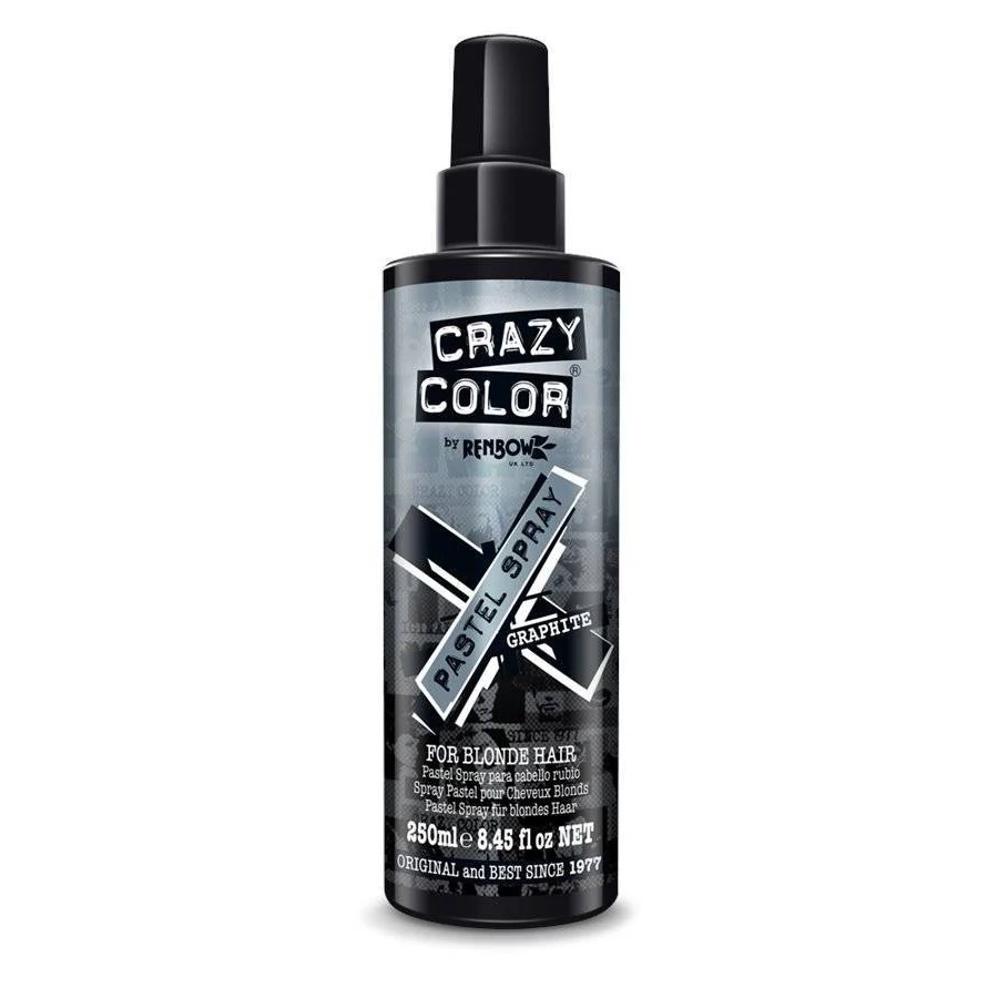 Crazy Color Pastel Spray - Graphite - 250ml