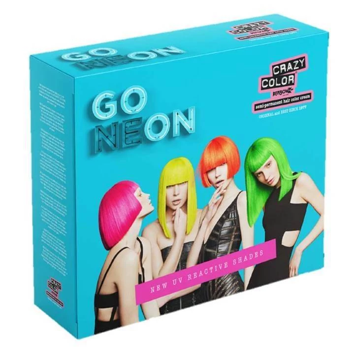 Crazy Color Go Neon 4Darabos UV Szett