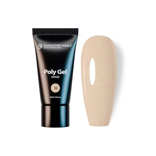 Polygel 16 - Sandy Glow - 30ml - HEMA- és TPO-mentes