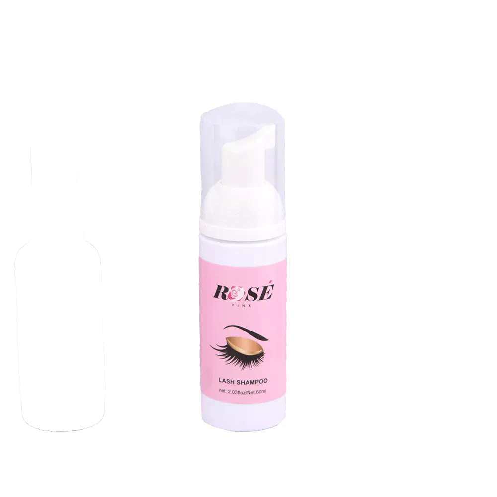 Rose pink szempillatisztító hab 60ml