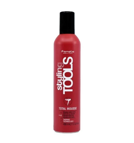 Fanola Styling Tools Total Mousse 400ml erős tartású hajformázó hab