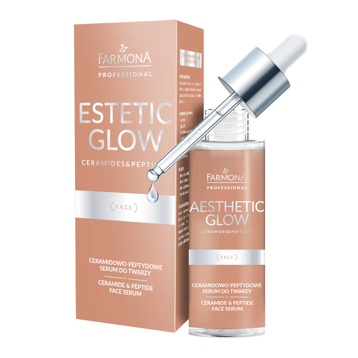 Farmona Aesthetic glow Ceramide-peptide arckezelő szérum 30ml