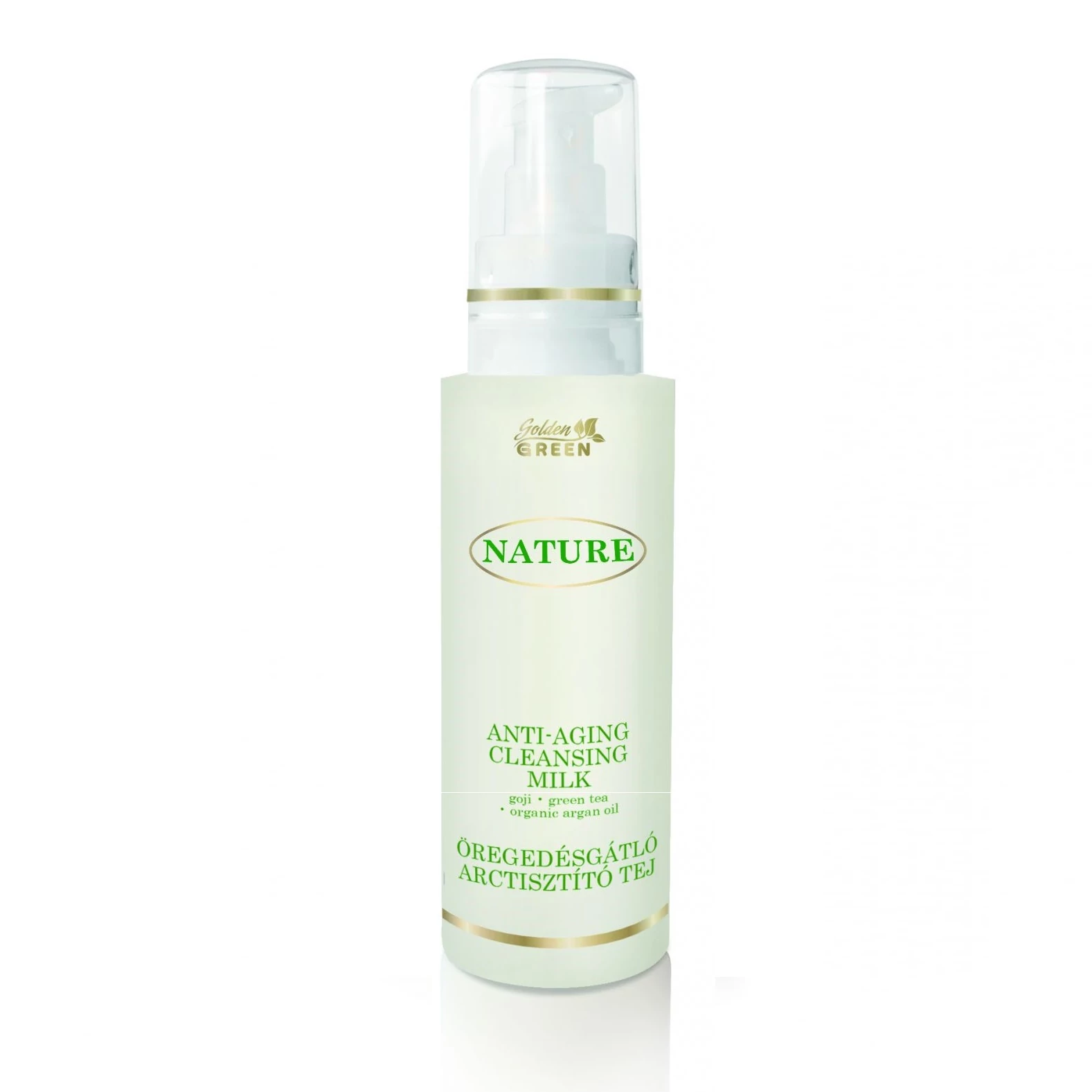 Golden Green Nature Öregedésgátló arctisztító tej 200ml