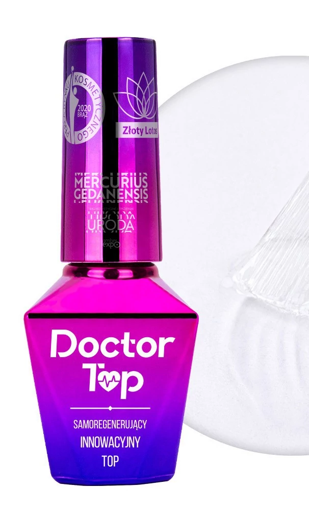 MollyLac Doctor Top Coat fixálásmentes fényzselé 10g