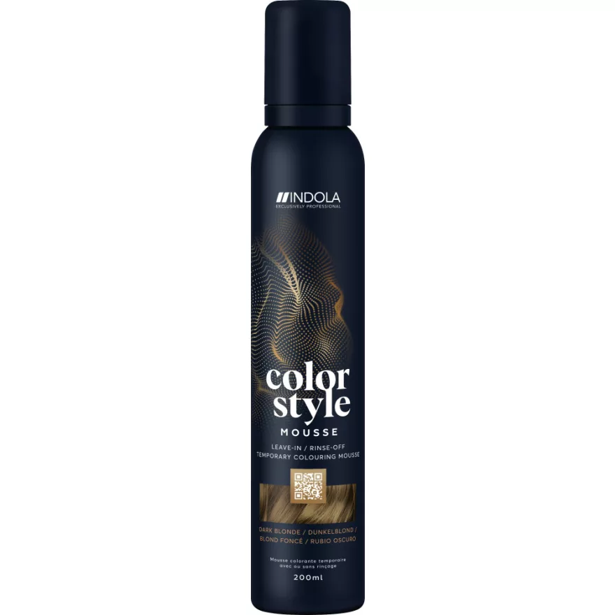 Indola Sötétszőke színező hab 200ml (Dark Blonde)