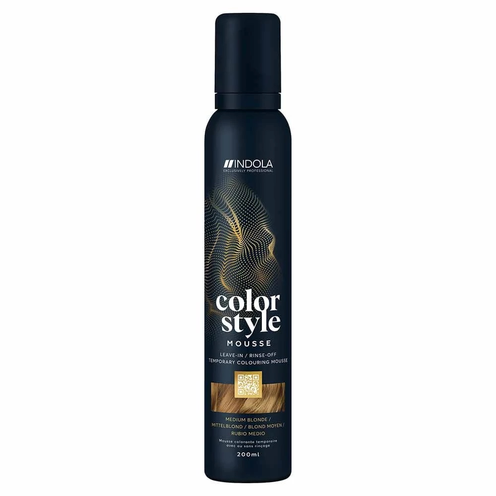 Indola Középszőke színező hab 200ml (Medium Blonde)