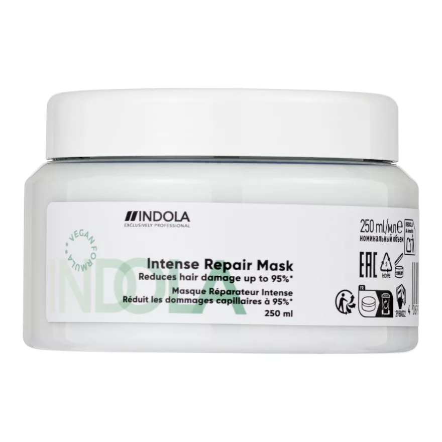 Indola Intense Repair Mask - intenzív regeneráló pakolás 250ml