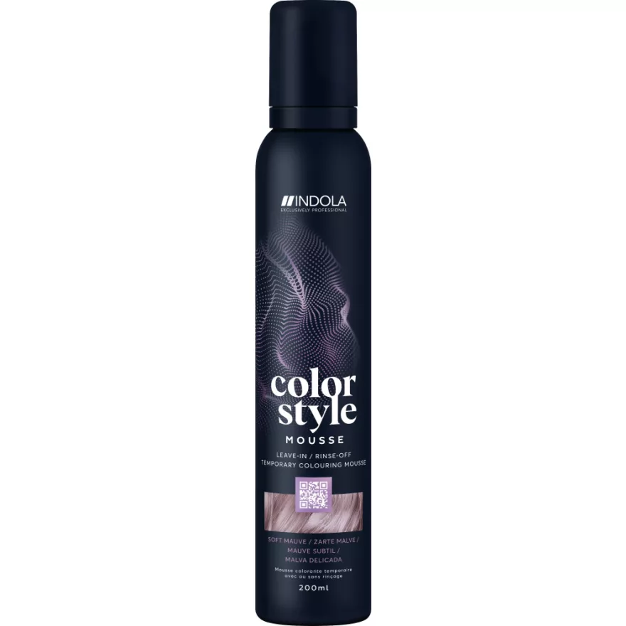 Indola Pasztell lila színező hab 200ml ( Soft Mauve )