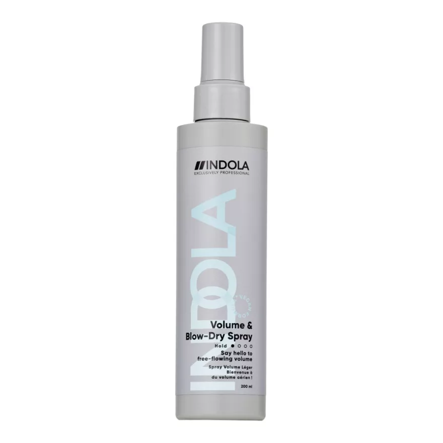 Indola Volume & Blow - Dry spray volumennövelő spray hajszárításhoz 200ml