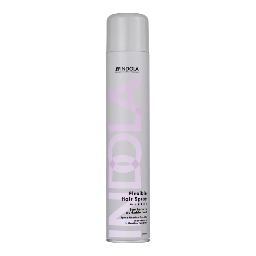 Indola Flexible hair spray rugalmas tartást adó hajlakk 500ml