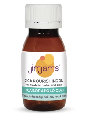 JimJams CICA bőrápoló olaj striák, terhességi csíkok, hegek ellen 50ml