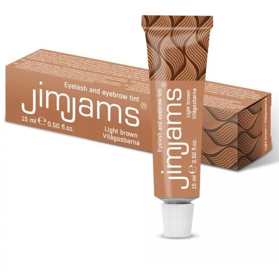 JimJams Világosbarna szempilla és szemöldökfesték 15ml