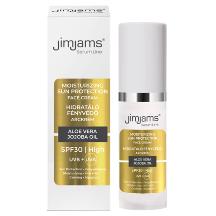Jimjams Serum Line Hidratáló fényvédő arckrém SPF30 30ml