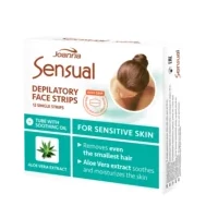 Joanna Sensual Szőrtelenítő gyantacsík arcra aloe vera kivonattal 6×2 db
