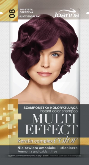 Joanna Multi Effect color (08) - Lédús padlizsán