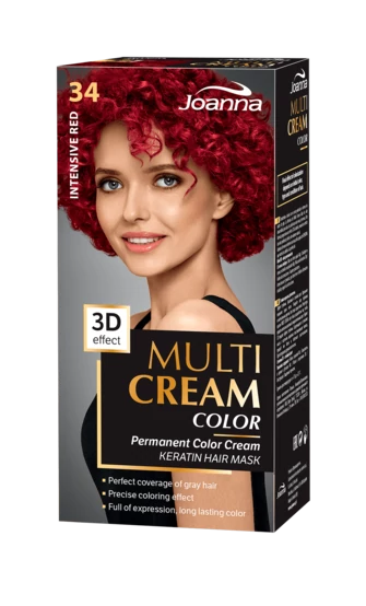Joanna Multi Cream Color (34) – Intenzív vörös