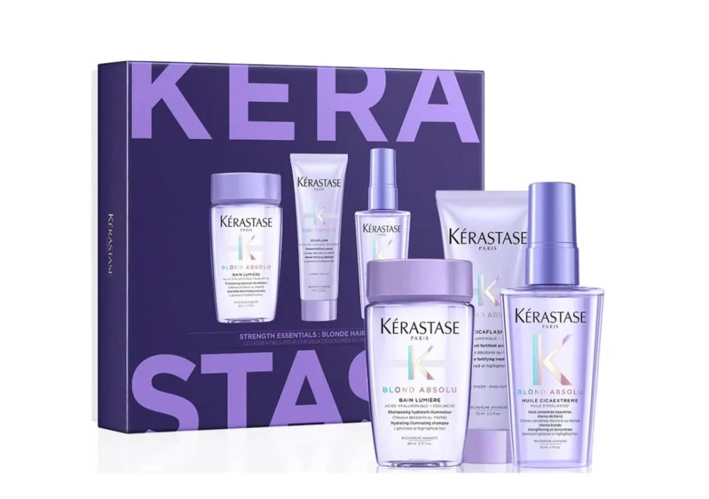 Kérastase Blond Absolu Discovery Holiday Set - ajándékszett szőke és melírozott hajra