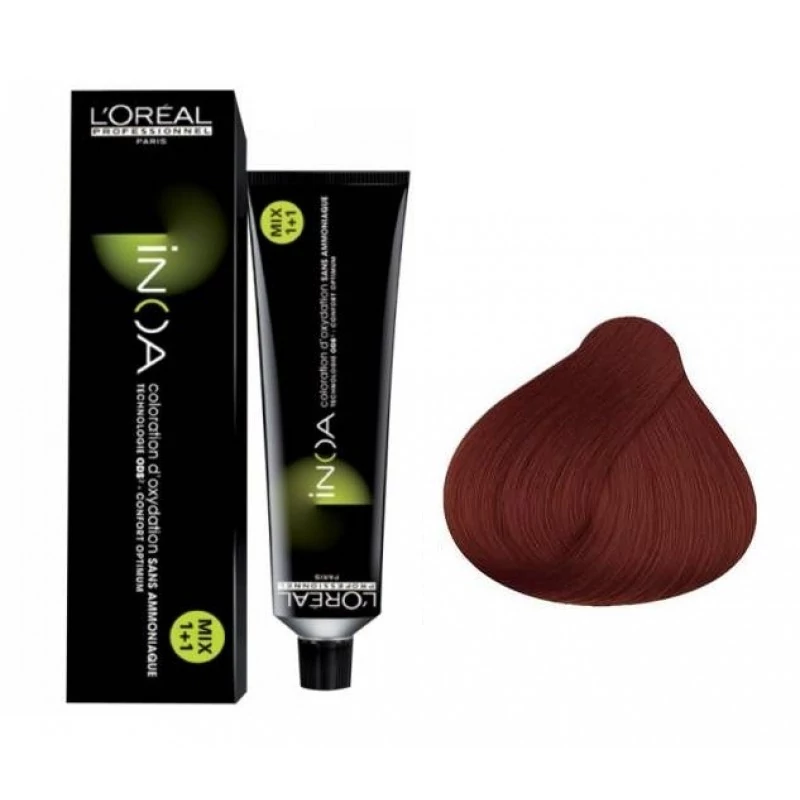 Loreal Inoa ammóniamentes hajfesték 6-46 60g