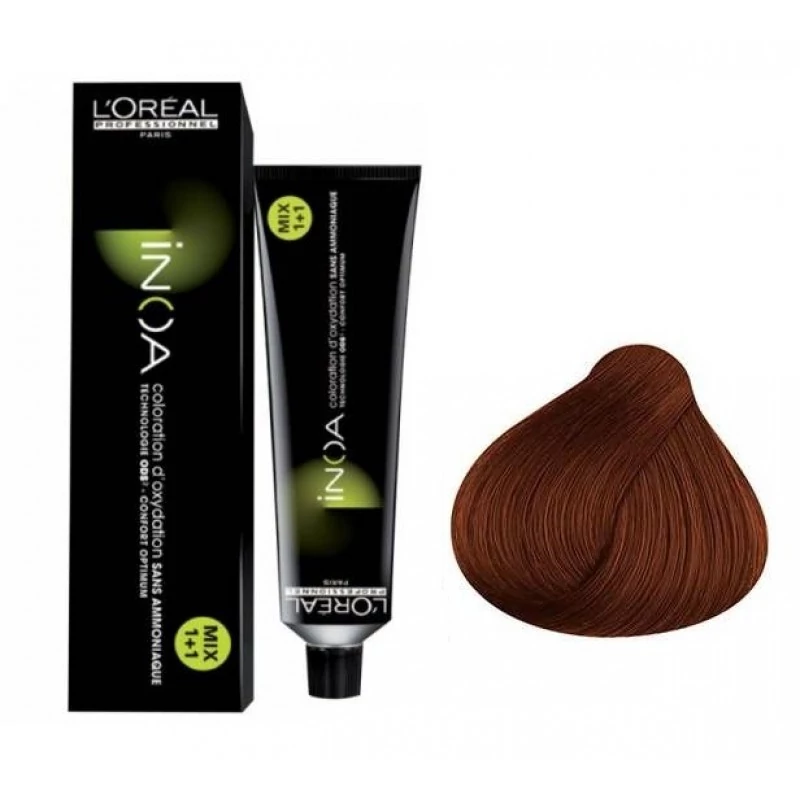 Loreal Inoa ammóniamentes hajfesték 7-44 60g