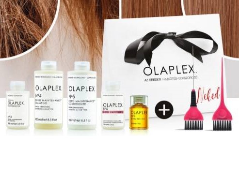 Olaplex Ultimate Collection csomag Ajándék hajfestő ecsetekkel