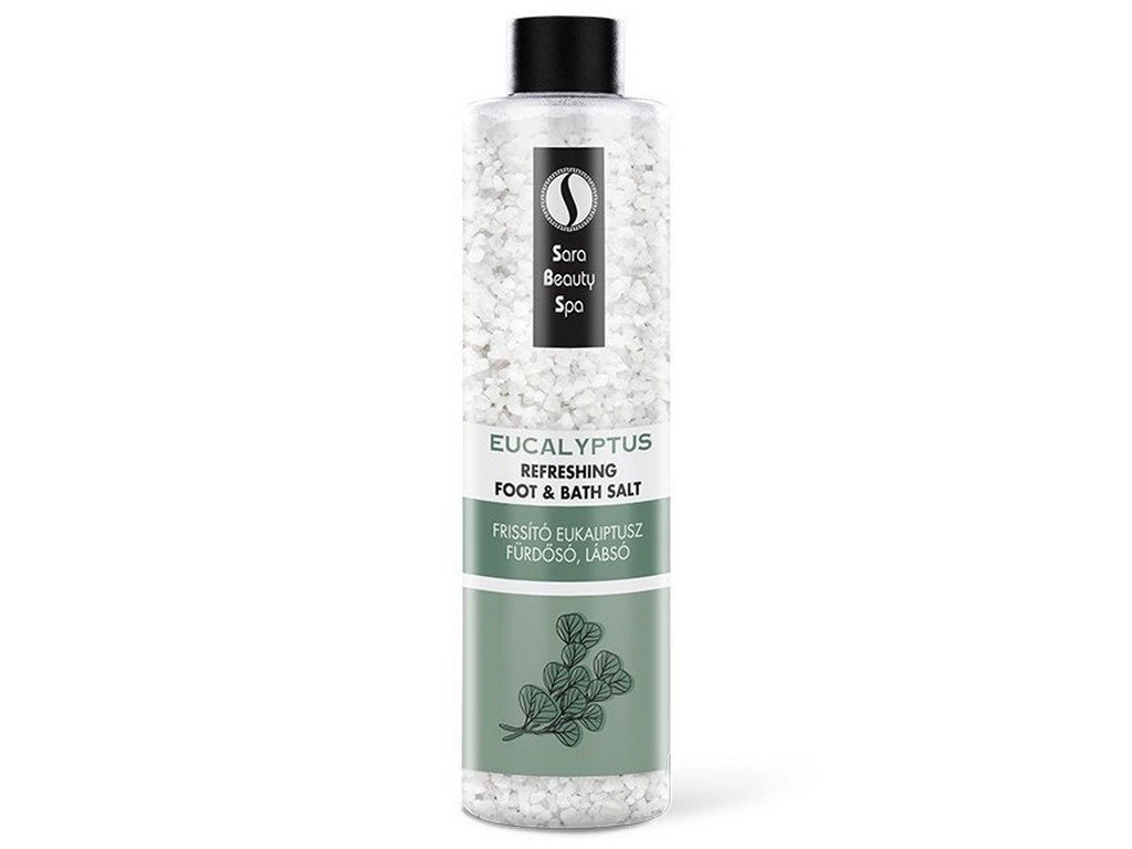 SBS Frissítő Fürdősó és lábáztató só, Eukaliptusz 330g