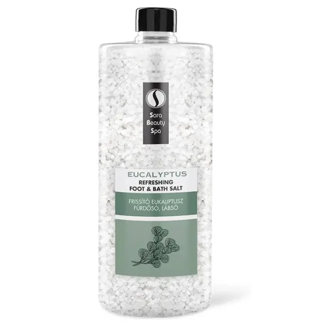 Sara Beauty Spa Fürdősó és lábáztató só - Eukaliptusz 1320g