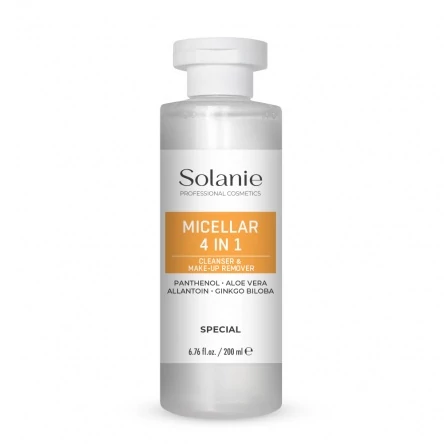 Solanie Micellás arc- és sminklemosó folyadék 200ml