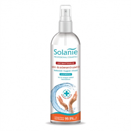 Solanie Antibakteriális kéz- és bőrfertőtlenítő 250ml