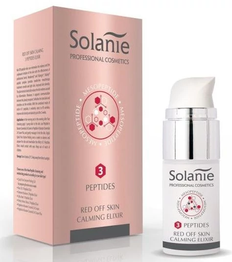 Solanie Red Off Skin Calming 3 Peptides Bőrpír elleni elixír 15 ml