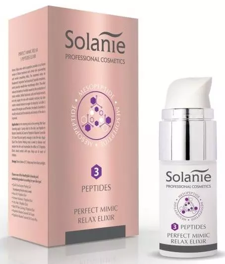 Solanie Perfect Relax 3 Peptides Mimikai ránctalanító elixír 15 ml