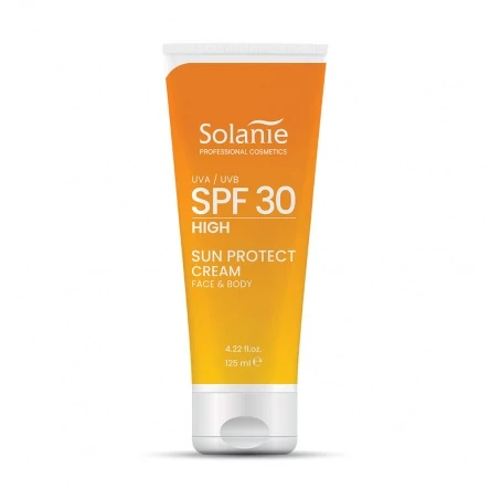 Solanie SPF30 napozó krém arcra és testre 125ml