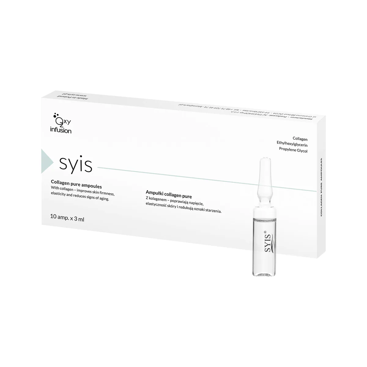 Syis 100% kollagén ampullák 10x3ml