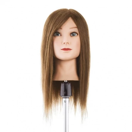 Hair Care babafej közepes valódi hajjal 40cm
