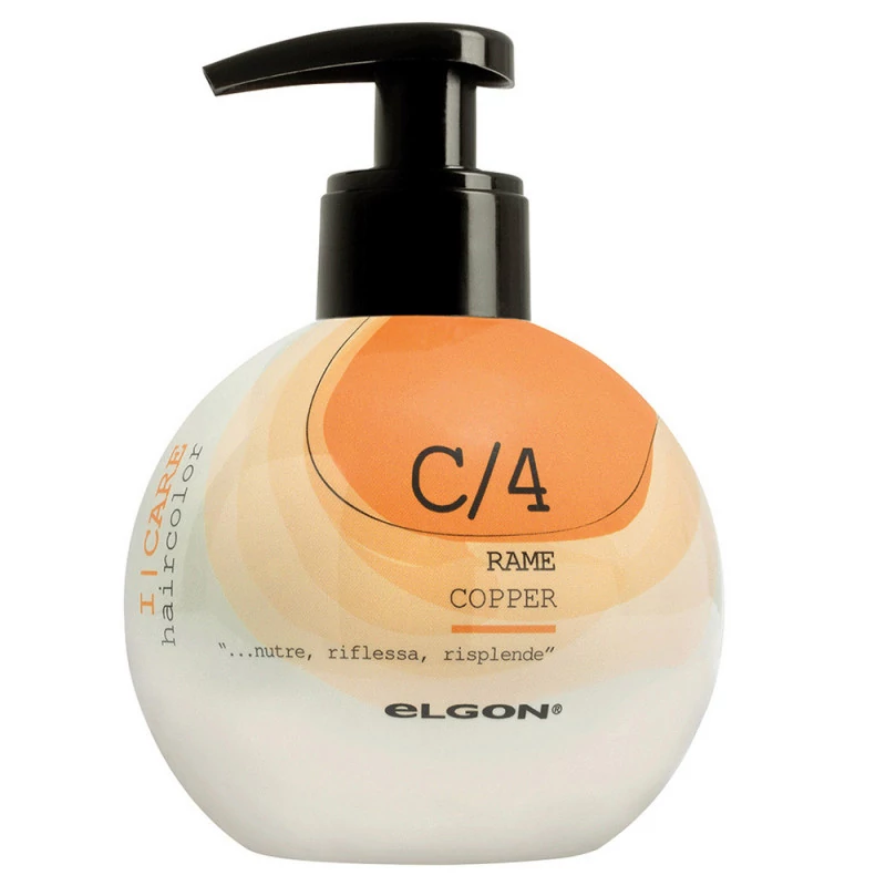 Elgon I-CARE színező kondícionáló C4 réz 200ml
