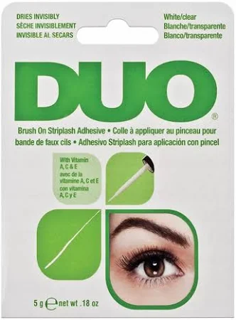 DUO műszempilla ragasztó CLEAR 7g