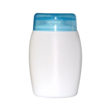 Fehér flakon kék kupakkal 100ml