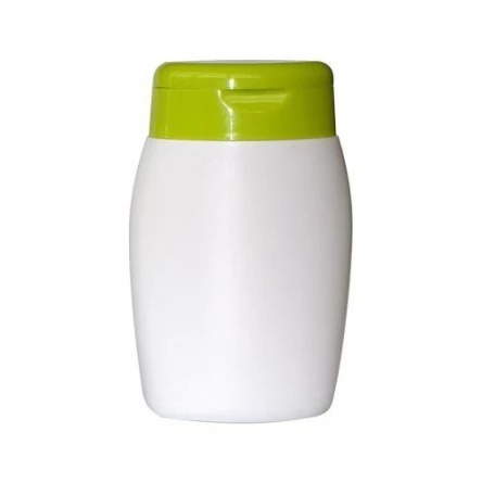 Fehér flakon zöld kupakkal 100ml