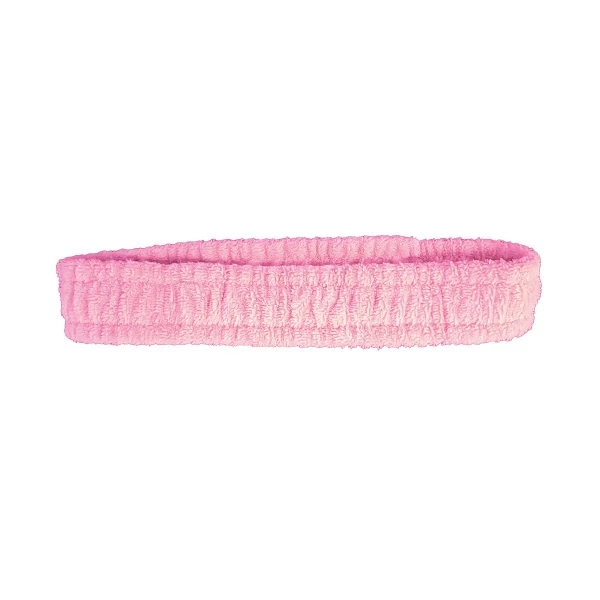 Gumis fejpánt RÓZSASZÍN bambusz frottír