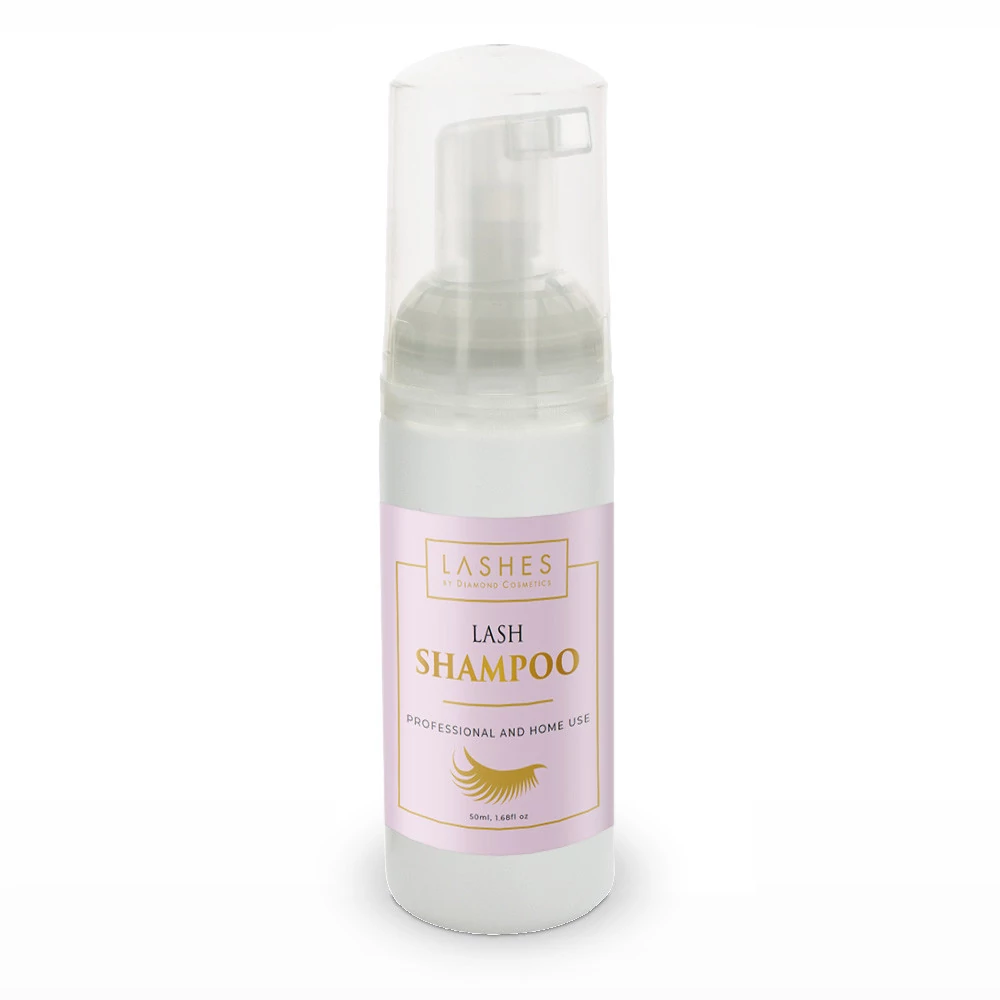 Lashes by diamond cosmetics Műszempilla és szempilla sampon 50 ml