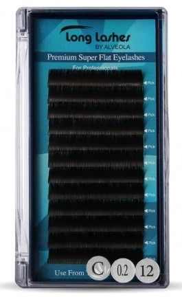 Long Lashes Premium Super Flat Pilla C/ 0,20-12 mm