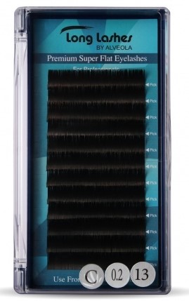 Long Lashes Premium Super Flat Pilla C/ 0,20-13 mm