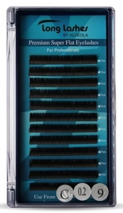 Long Lashes Premium Super Flat Pilla C/ 0,20-9 mm