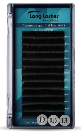 Long Lashes Premium Super Flat Pilla D/0,15-13 mm