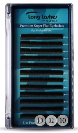 Long Lashes Premium Super Flat Pilla C/ 0,20-10 mm